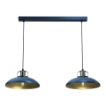 Brilagi - Luster na sajli FLAMENGO 2xE27/60W/230V plava