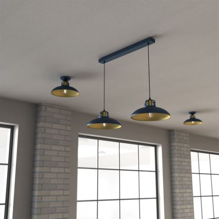 Brilagi - Luster na sajli FLAMENGO 2xE27/60W/230V plava