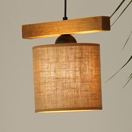 Brilagi - Luster na sajli FOREST 1xE27/15W/230V bor/braon/crno