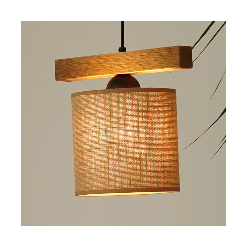 Brilagi - Luster na sajli FOREST 1xE27/15W/230V bor/braon/crno