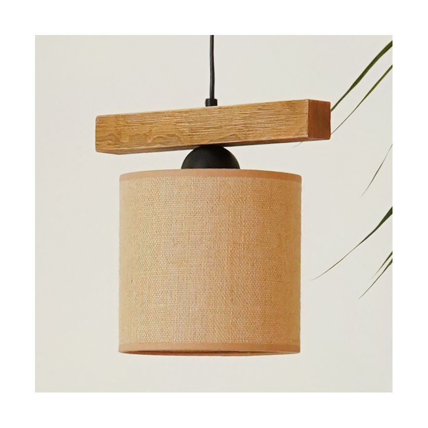 Brilagi - Luster na sajli FOREST 1xE27/15W/230V bor/braon/crno