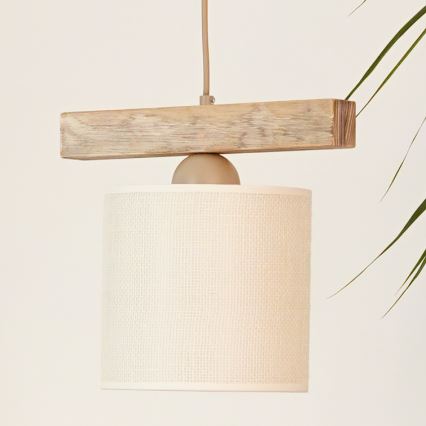 Brilagi - Luster na sajli FOREST 1xE27/15W/230V bor/braon/kremasta