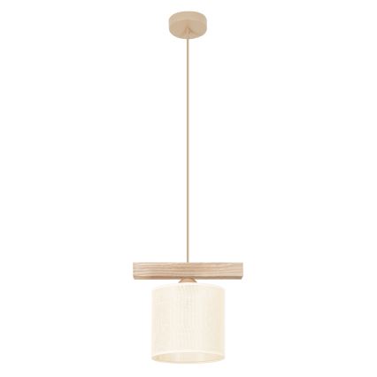 Brilagi - Luster na sajli FOREST 1xE27/15W/230V borovina/braon/krem