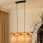 Brilagi - Luster na sajli FOREST 3xE27/15W/230V bor/braon/crno