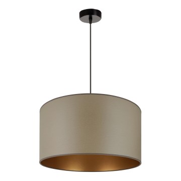 Brilagi - Luster na sajli OREGON ROLLER VEGE 1xE27/15W/230V, prečnik 45 cm, u sivoj boji