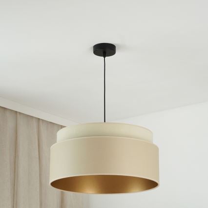 Brilagi - Luster na sajli OREGON VEGE 1xE27/15W/230V pr. 45 cm bež