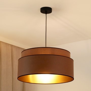 Brilagi - Luster na sajli OREGON VEGE 1xE27/15W/230V pr. 45 cm braon