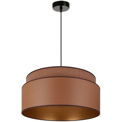 Brilagi - Luster na sajli OREGON VEGE 1xE27/15W/230V pr. 45 cm braon