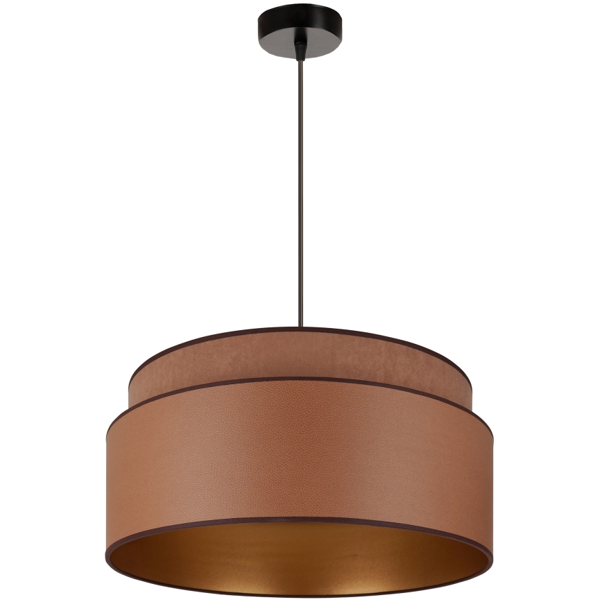 Brilagi - Luster na sajli OREGON VEGE 1xE27/15W/230V pr. 45 cm braon