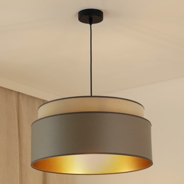 Brilagi - Luster na sajli OREGON VEGE 1xE27/15W/230V pr. 45 cm sivo