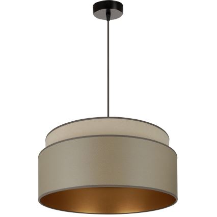 Brilagi - Luster na sajli OREGON VEGE 1xE27/15W/230V Ø 45 cm siva