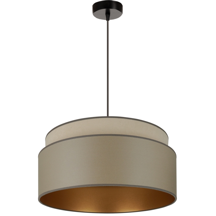 Brilagi - Luster na sajli OREGON VEGE 1xE27/15W/230V Ø 45 cm siva