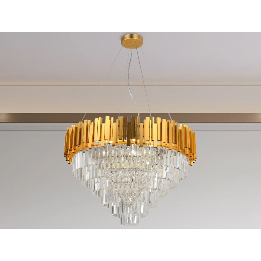 Brilagi - Luster na sajli PLAZA 11xE14/40W/230V prečnik 80 cm