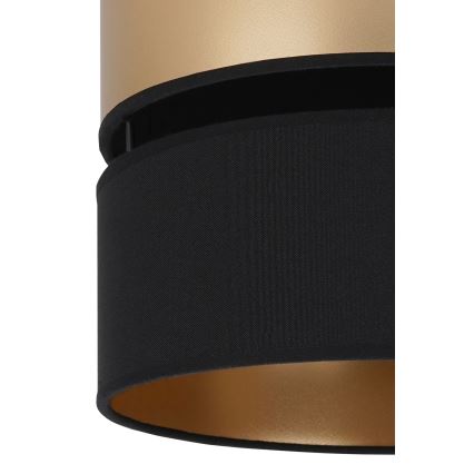 Brilagi - Luster na sajli ROYAL 1xE27/15W/230V pr. 25 cm crno/zlatna