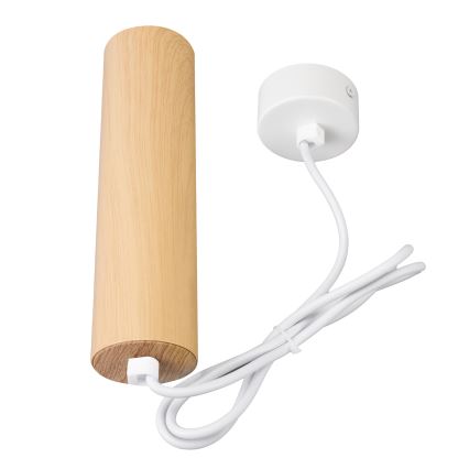 Brilagi - Luster na sajli SELE 1xGU10/30W/230V bela/braon