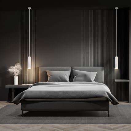 Brilagi - Luster na sajli SELE 1xGU10/30W/230V bela