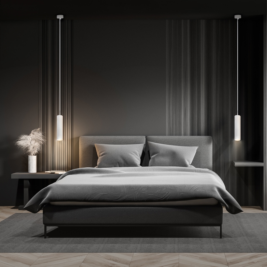 Brilagi - Luster na sajli SELE 1xGU10/30W/230V bela