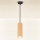 Brilagi - Luster na sajli SELE 1xGU10/30W/230V crno/braon