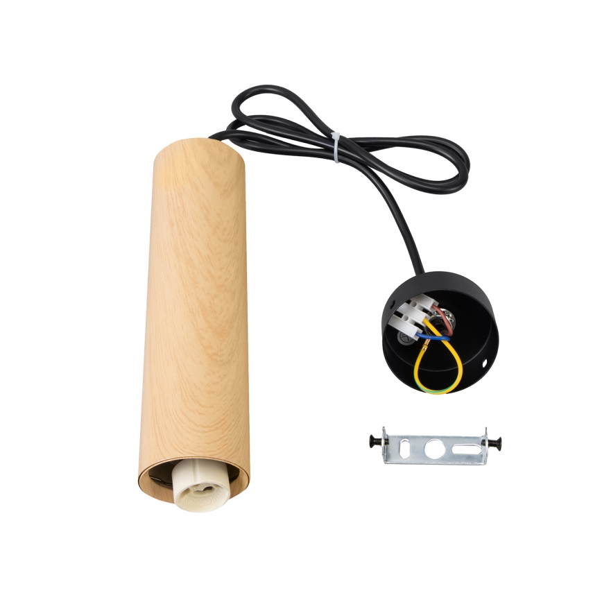 Brilagi - Luster na sajli SELE 1xGU10/30W/230V crno/braon