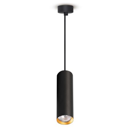 Brilagi - Luster na sajli SELE 1xGU10/30W/230V crno/zlatna