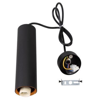Brilagi - Luster na sajli SELE 1xGU10/30W/230V crno/zlatna