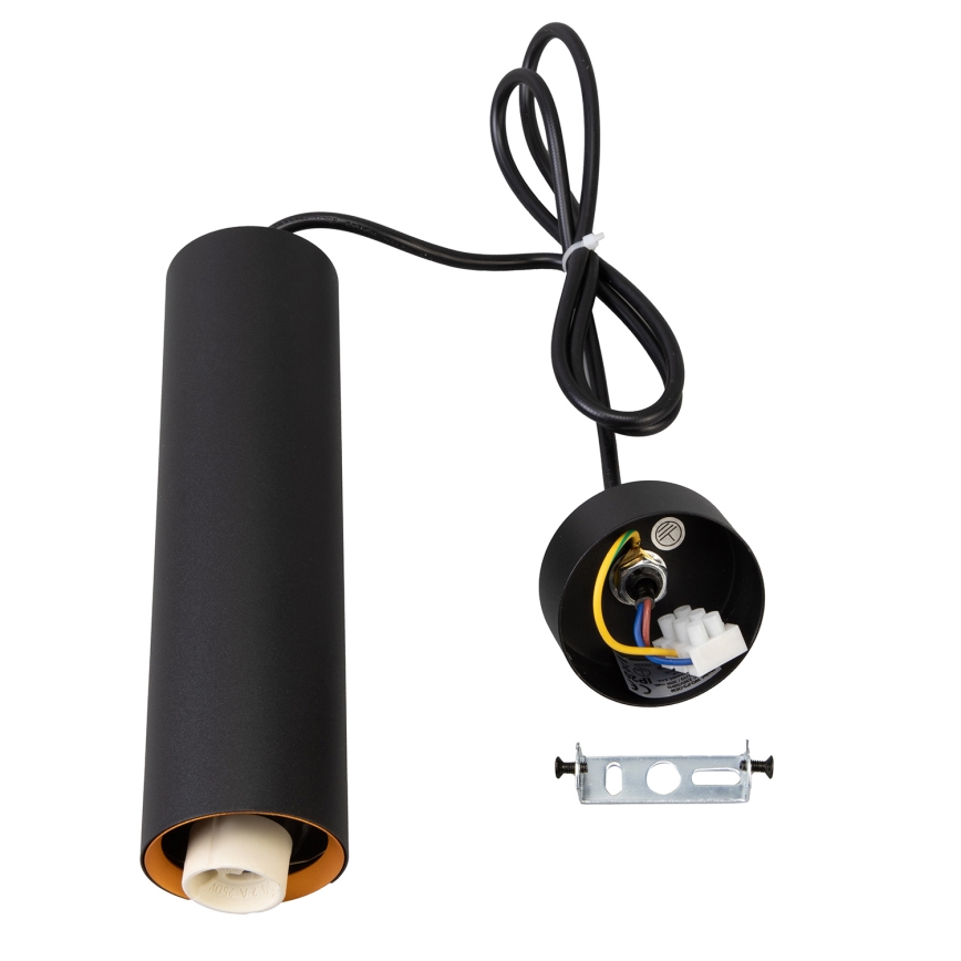 Brilagi - Luster na sajli SELE 1xGU10/30W/230V crno/zlatna