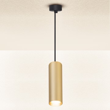 Brilagi - Luster na sajli SELE 1xGU10/30W/230V crno/zlatna