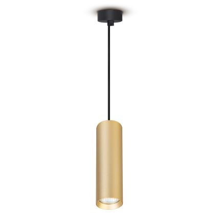 Brilagi - Luster na sajli SELE 1xGU10/30W/230V crno/zlatna