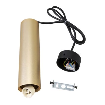 Brilagi - Luster na sajli SELE 1xGU10/30W/230V crno/zlatna