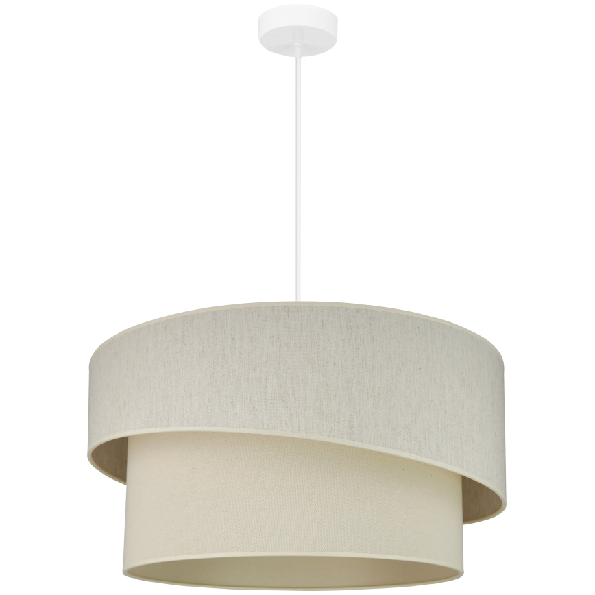 Brilagi - Luster na sajli SHINE 1xE27/15W/230V pr. 50 cm kremasta