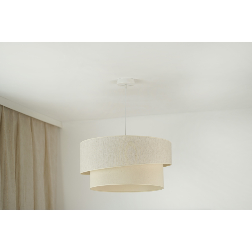 Brilagi - Luster na sajli SHINE 1xE27/15W/230V pr. 50 cm kremasta
