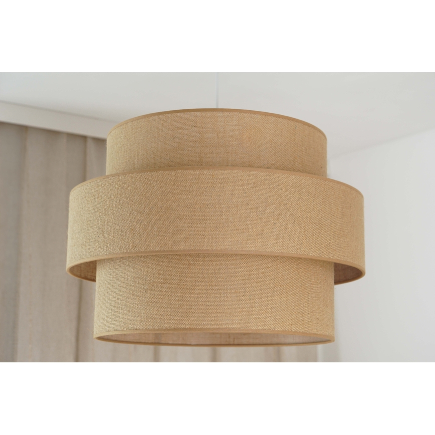 Brilagi - Luster na sajli SPACE YUTE 1xE27/15W/230V pr. 50 cm bež/bela