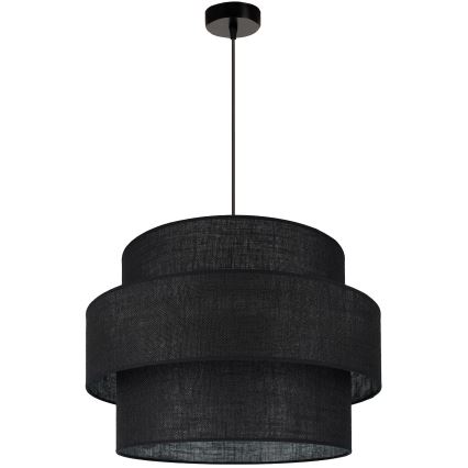 Brilagi - Luster na sajli SPACE YUTE 1xE27/15W/230V pr. 50 cm crno