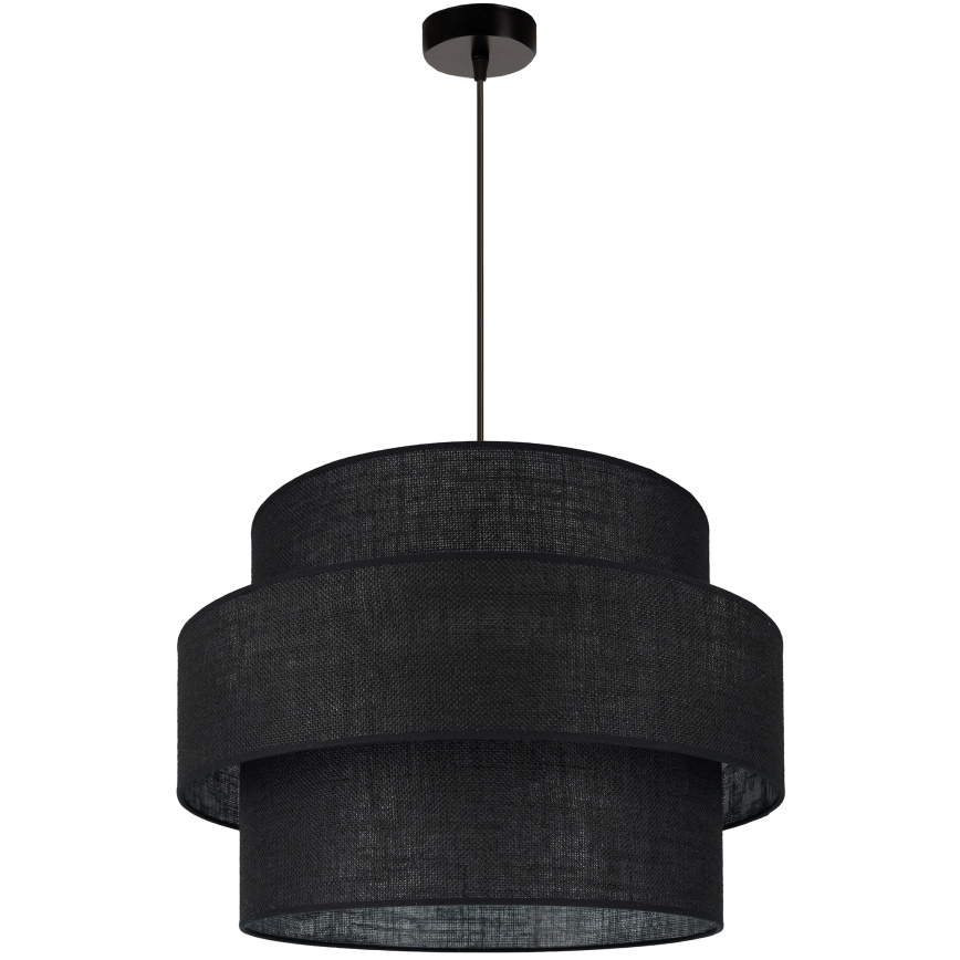 Brilagi - Luster na sajli SPACE YUTE 1xE27/15W/230V pr. 50 cm crno