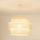 Brilagi - Luster na sajli SPACE YUTE 1xE27/15W/230V pr. 50 cm kremasta/bela