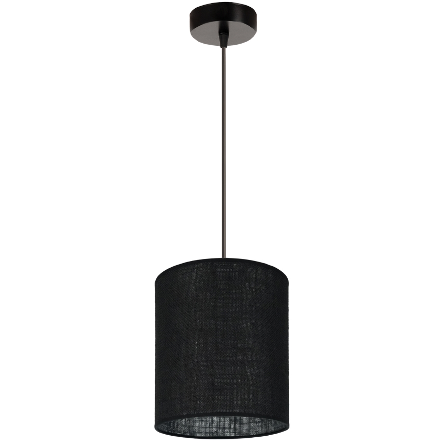 Brilagi - Luster na sajli TUBES 1xE27/15W/230V pr. 20 cm crno