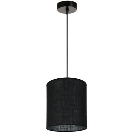 Brilagi - Luster na sajli TUBES 1xE27/15W/230V, prečnik 20 cm, crna