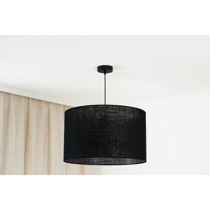 Brilagi - Luster na sajli TUBES ROLLER 1xE27/15W/230V pr. 50 cm crno