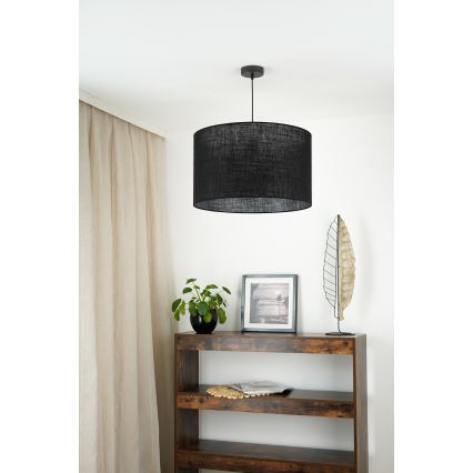 Brilagi - Luster na sajli TUBES ROLLER 1xE27/15W/230V pr. 50 cm crno