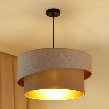 Brilagi - Luster na sajli VEGAS SHINE 1xE27/15W/230V pr. 50 cm kremasta/bež