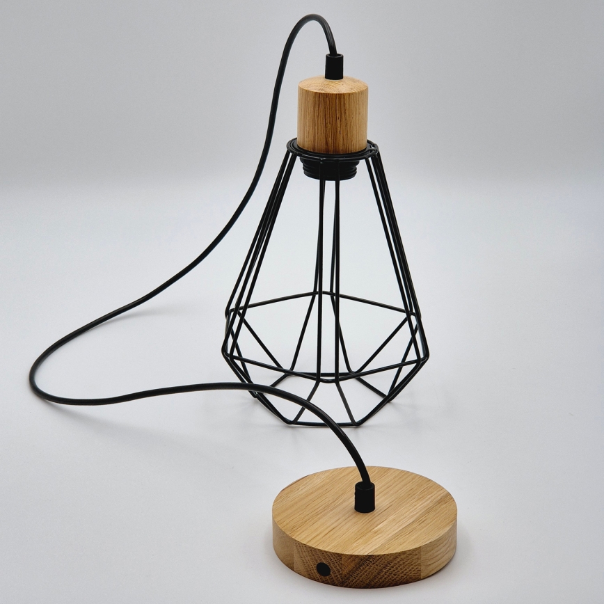 Brilagi - Luster na sajli WOODY BASKET 1xE27/60W/230V hrast