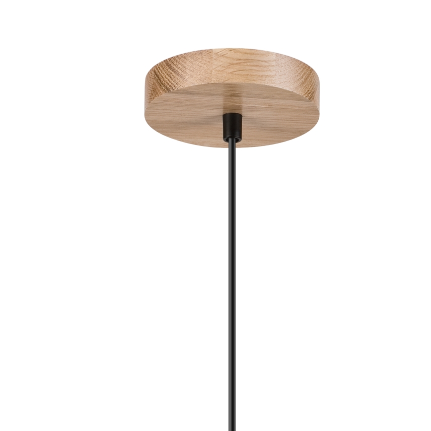 Brilagi - Luster na sajli WOODY BASKET 1xE27/60W/230V hrast
