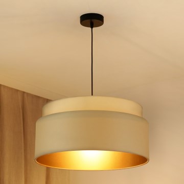 Brilagi - Luster OREGON VEGE na sajli, 1xE27/15W/230V, prečnika 45 cm, bež