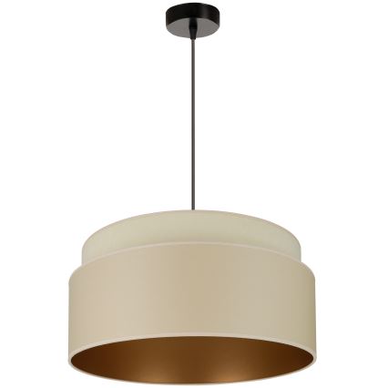 Brilagi - Luster OREGON VEGE na sajli, 1xE27/15W/230V, prečnika 45 cm, bež