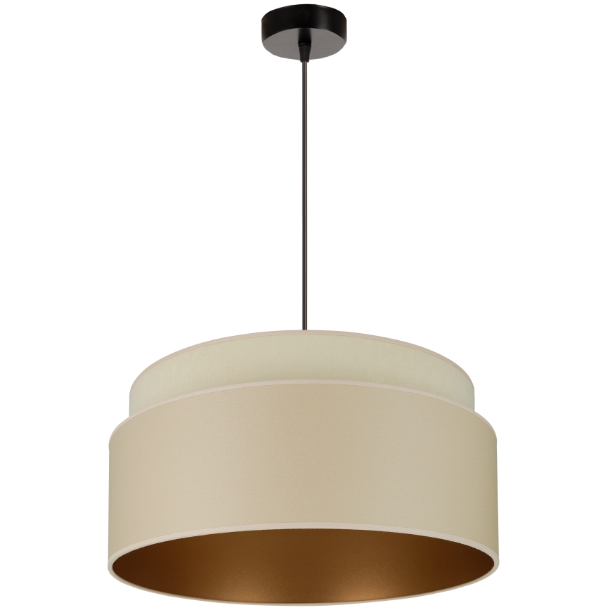 Brilagi - Luster OREGON VEGE na sajli, 1xE27/15W/230V, prečnika 45 cm, bež