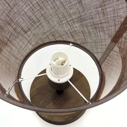 Brilagi - Nadgradni luster ANTHONY 1xE14/60W/230V hrast/braon