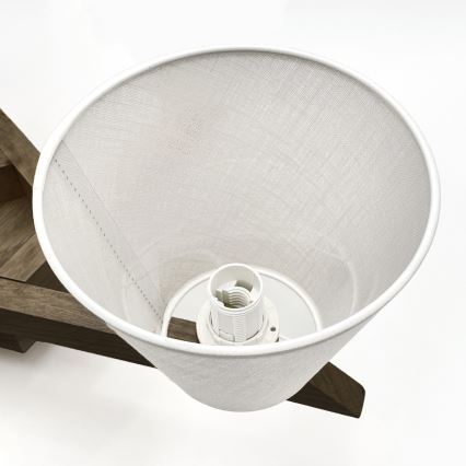 Brilagi - Nadgradni luster ANTHONY 5xE14/40W/230V hrast