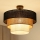 Brilagi - Nadgradni luster ASPEN LUNETA 1xE27/15W/230V pr. 45 cm crno/bež/kremasta