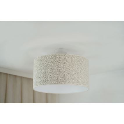 Brilagi - Nadgradni luster BOUCLE ROLLER 1xE27/15W/230V pr. 45 cm kremasta