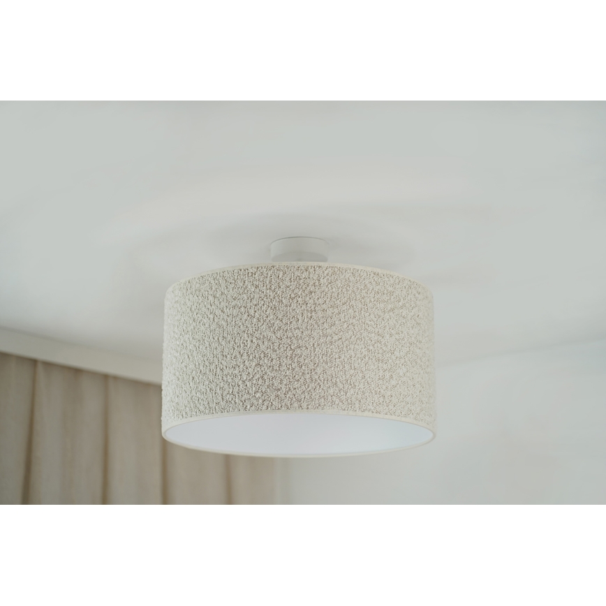 Brilagi - Nadgradni luster BOUCLE ROLLER 1xE27/15W/230V pr. 45 cm kremasta